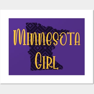 Minnesota Girl Posters and Art